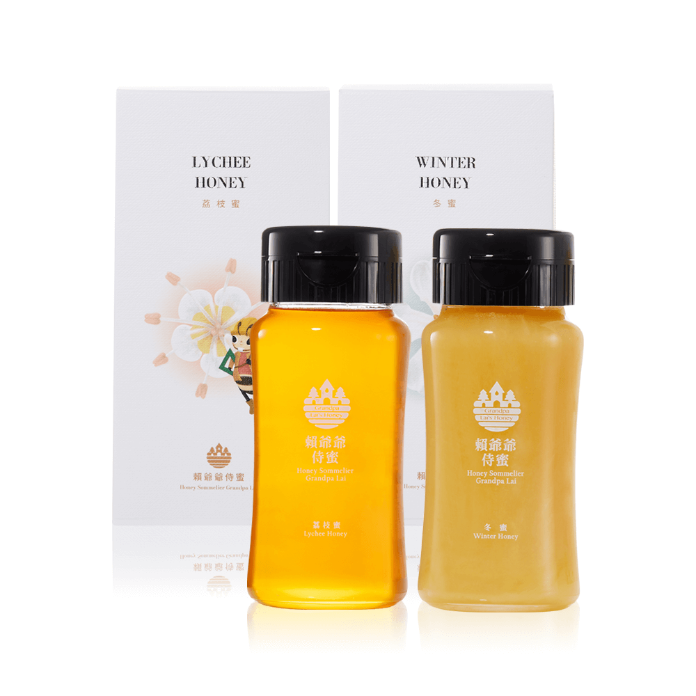 極緻單品蜜 賴爺爺侍蜜 1+1 (二罐組) (荔枝蜜+冬蜜)